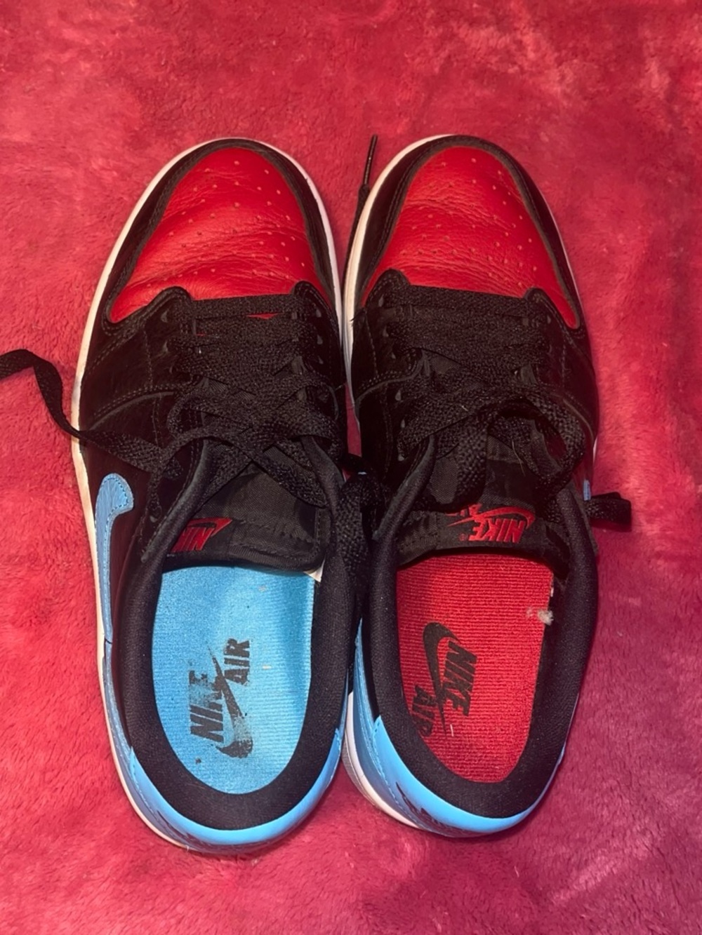Jordan One Low Chicago x UNC